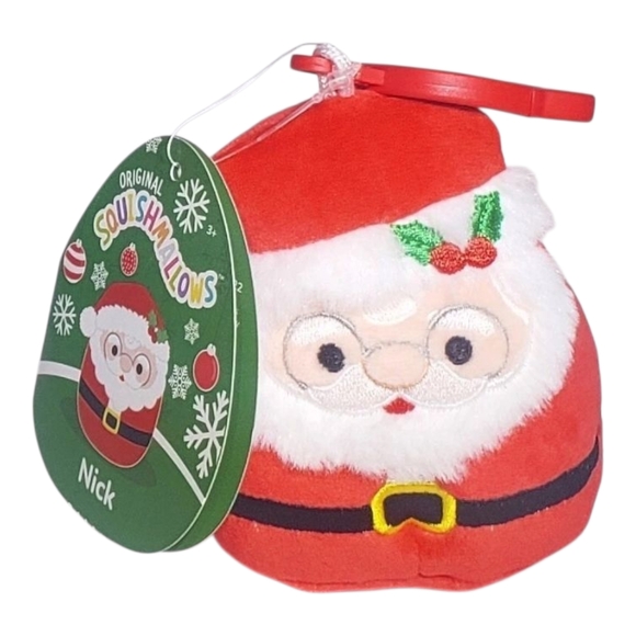 Squishmallows Set 2 Johann The Christmas Tree & Nick The Santa - Picture 6 of 7